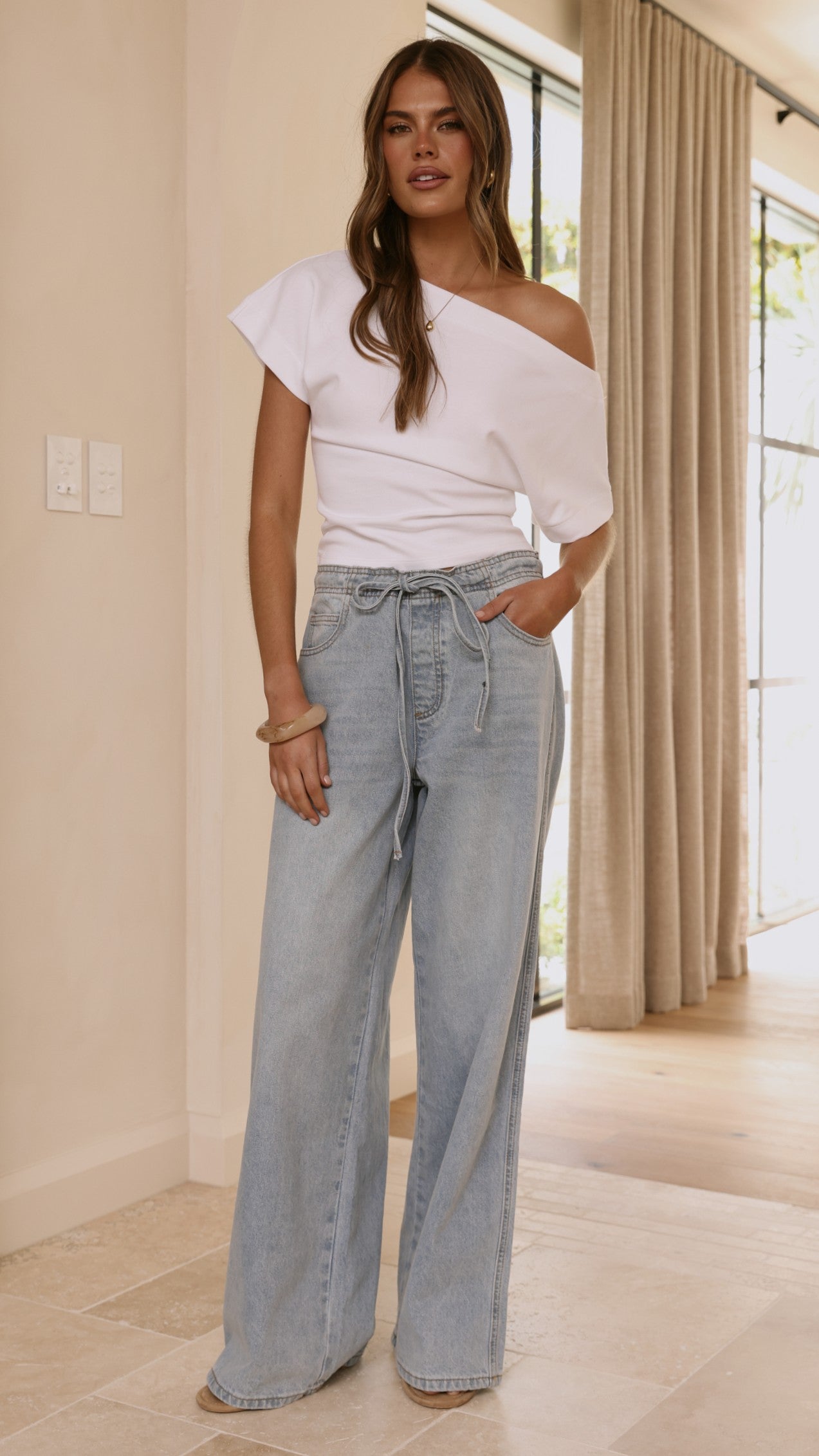 Jara Top - White - Billy J