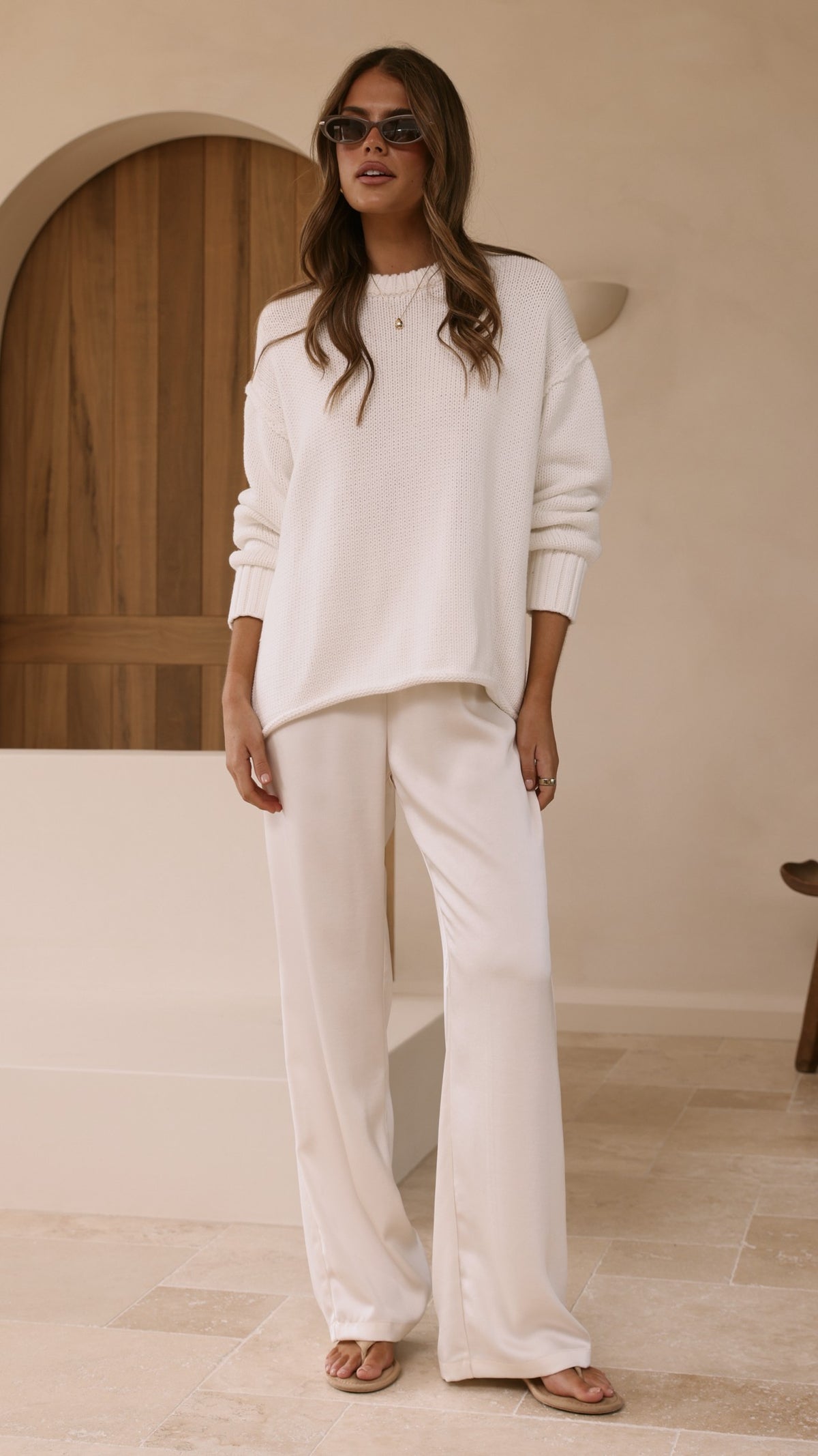 Jase Knit - White - Billy J