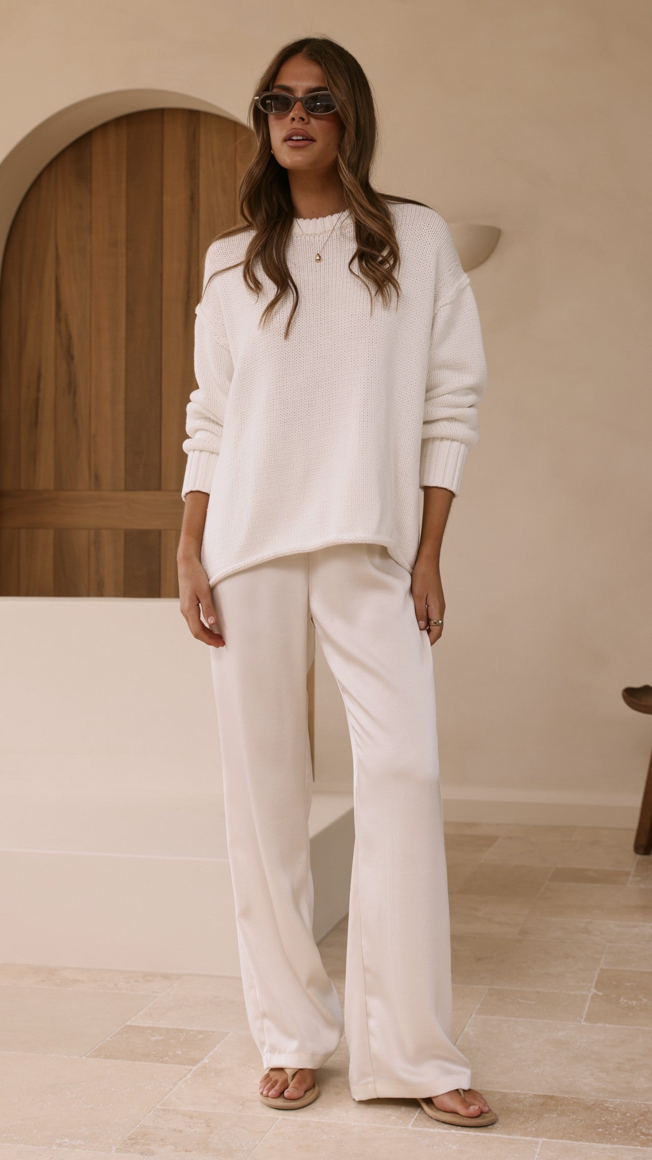Jase Knit - White - Billy J