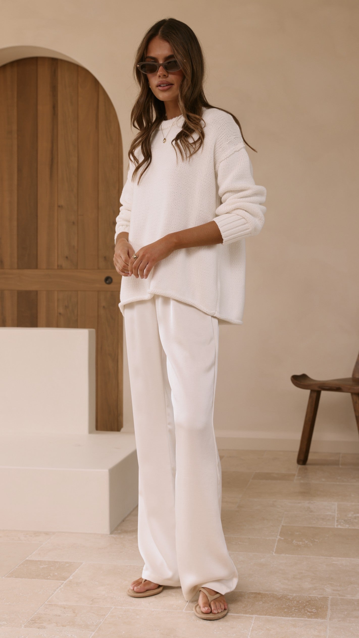 Jase Knit - White - Billy J