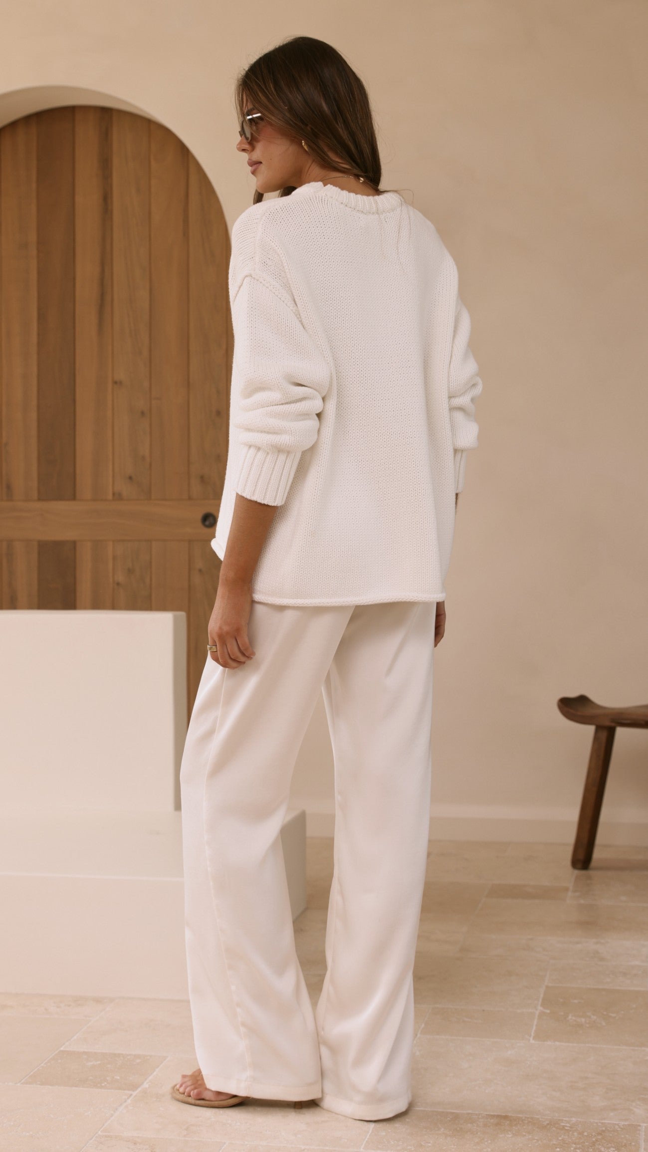Jase Knit - White - Billy J