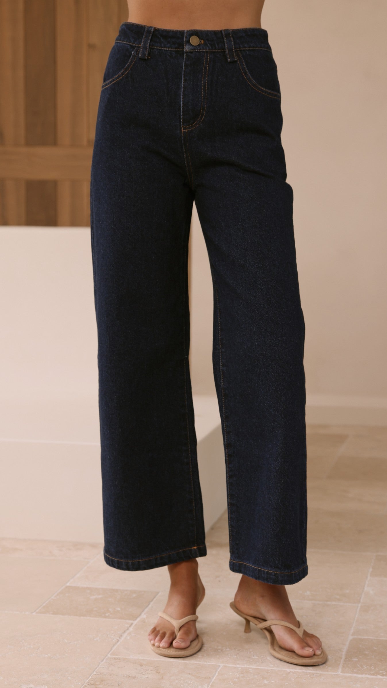 MVN Zadie Jeans - Dark Blue Denim - Billy J