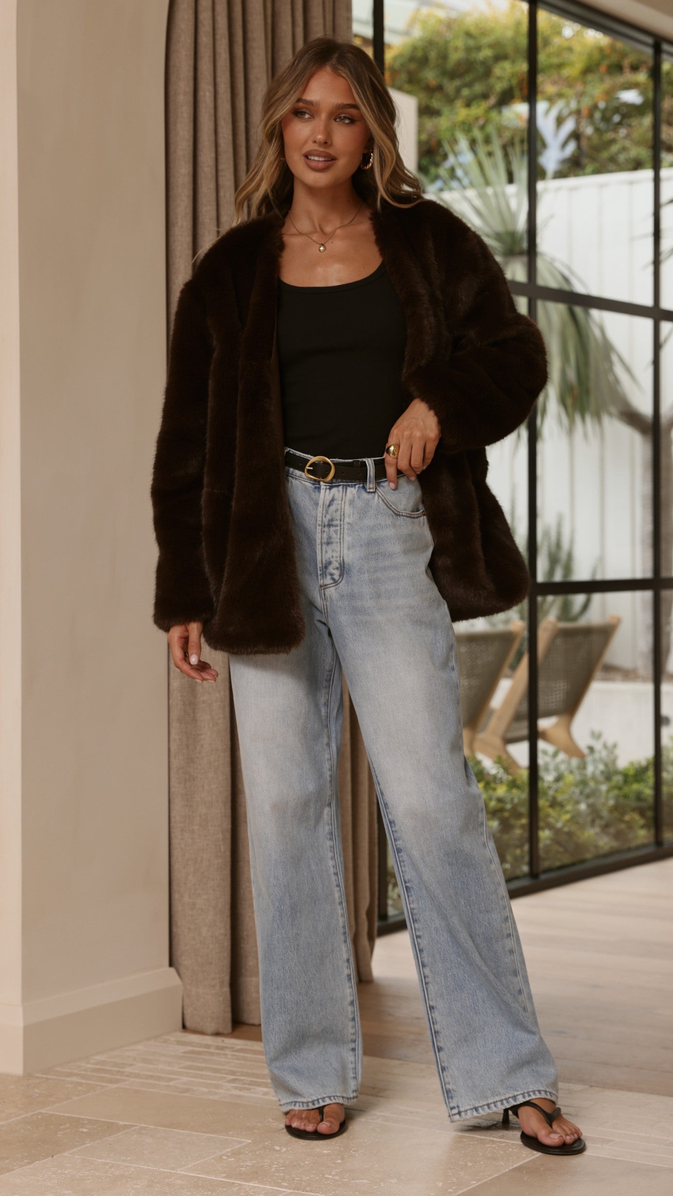 Marise Jacket - Chocolate - Billy J