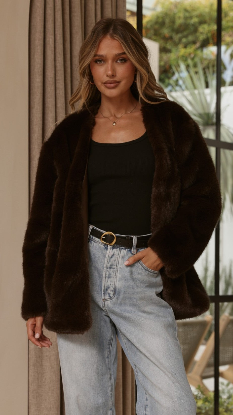 Marise Jacket - Chocolate - Billy J