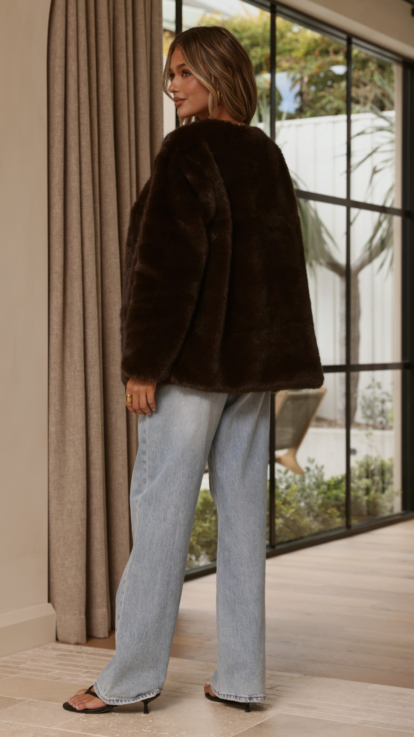 Marise Jacket - Chocolate - Billy J