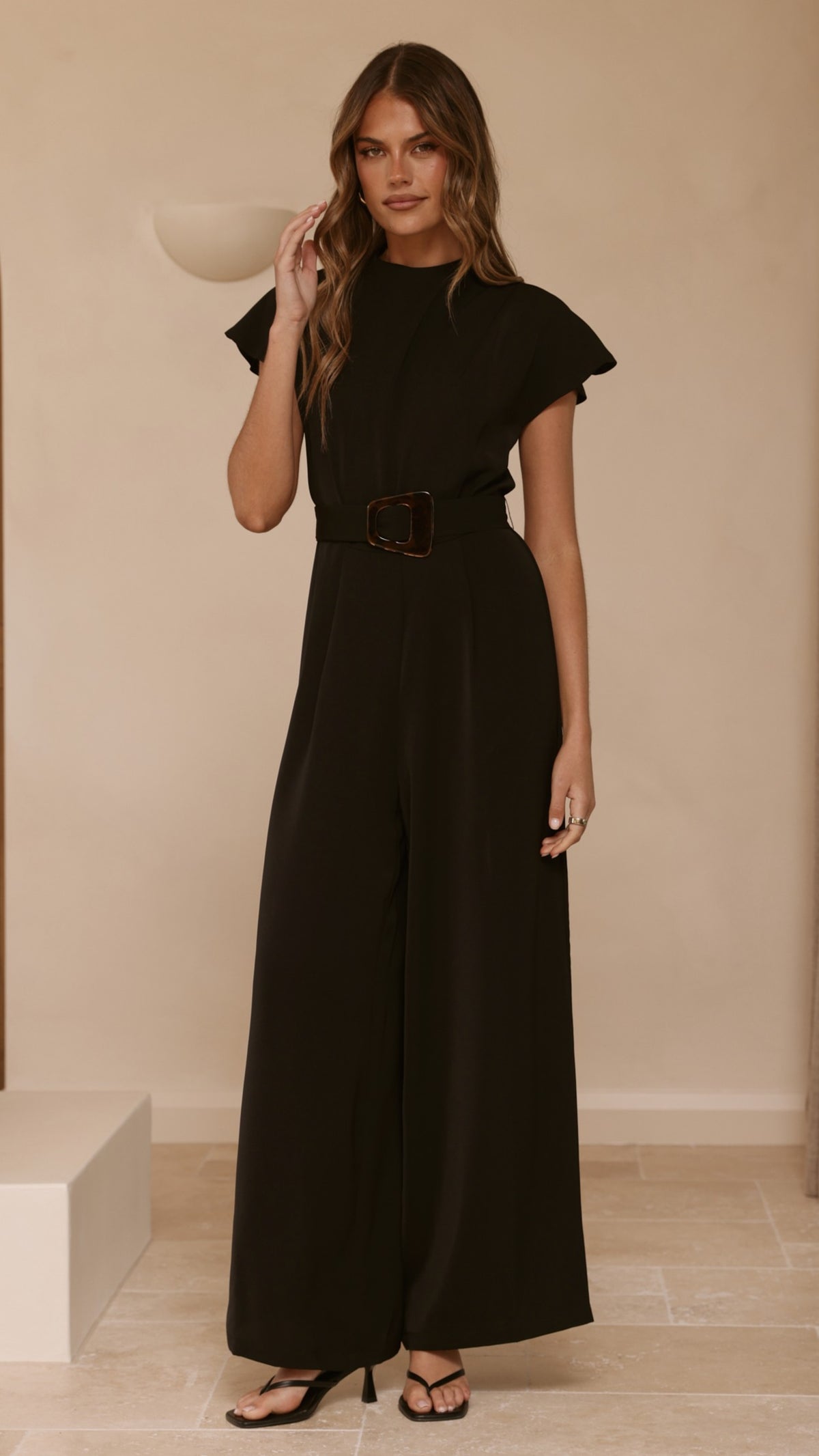 Demitra Jumpsuit - Black - Billy J