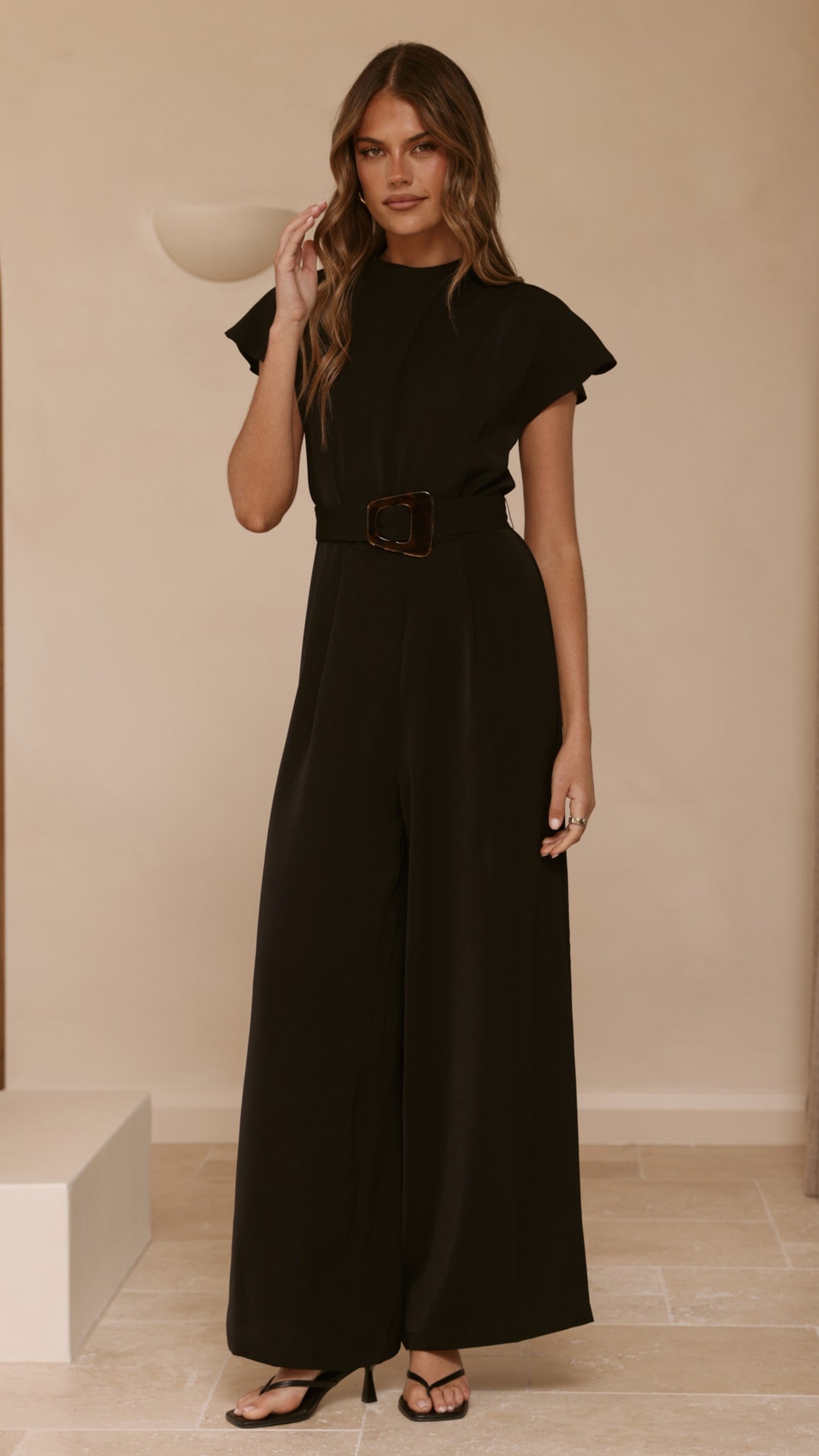 Demitra Jumpsuit - Black - Billy J