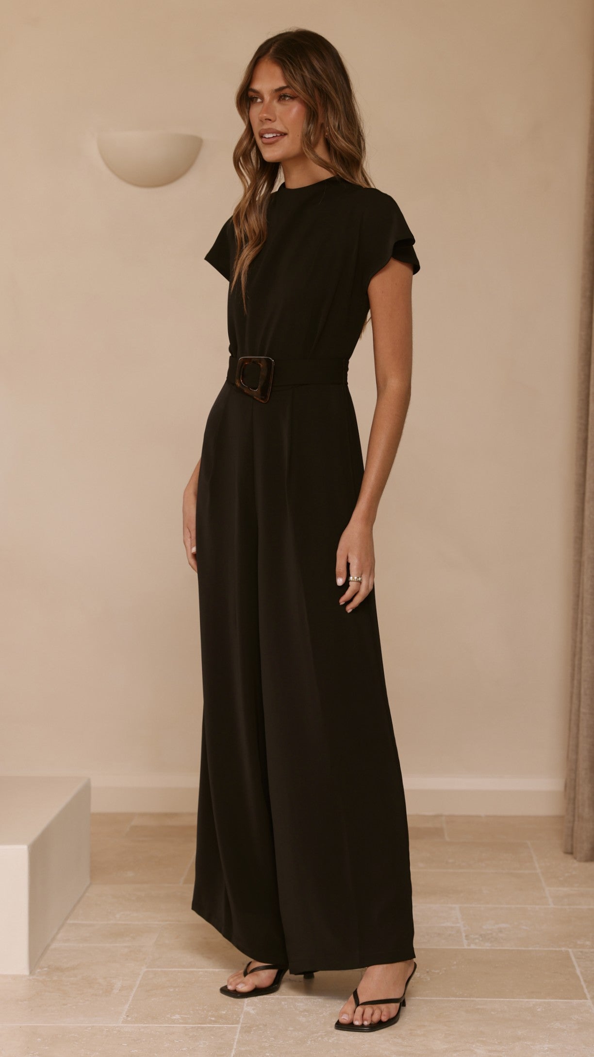 Demitra Jumpsuit - Black - Billy J
