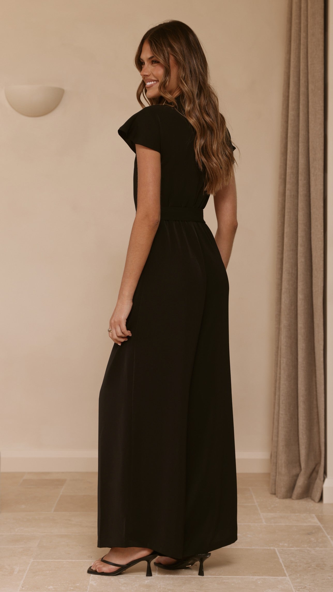Demitra Jumpsuit - Black - Billy J