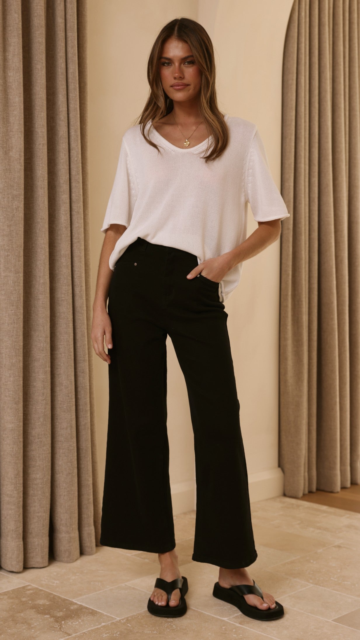 Siani Jeans - Black - Billy J