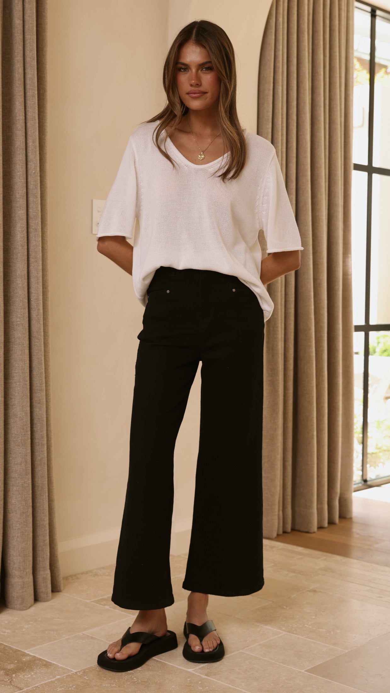 Siani Jeans - Black - Billy J