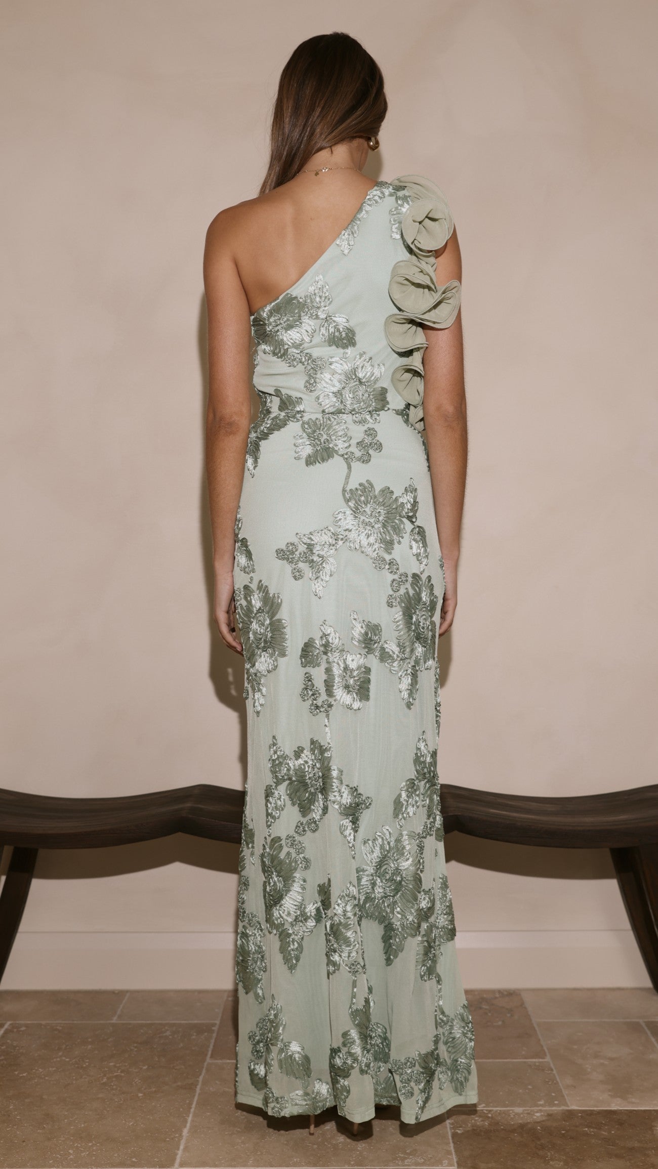 Darlee Maxi Dress - Sage Floral - Billy J