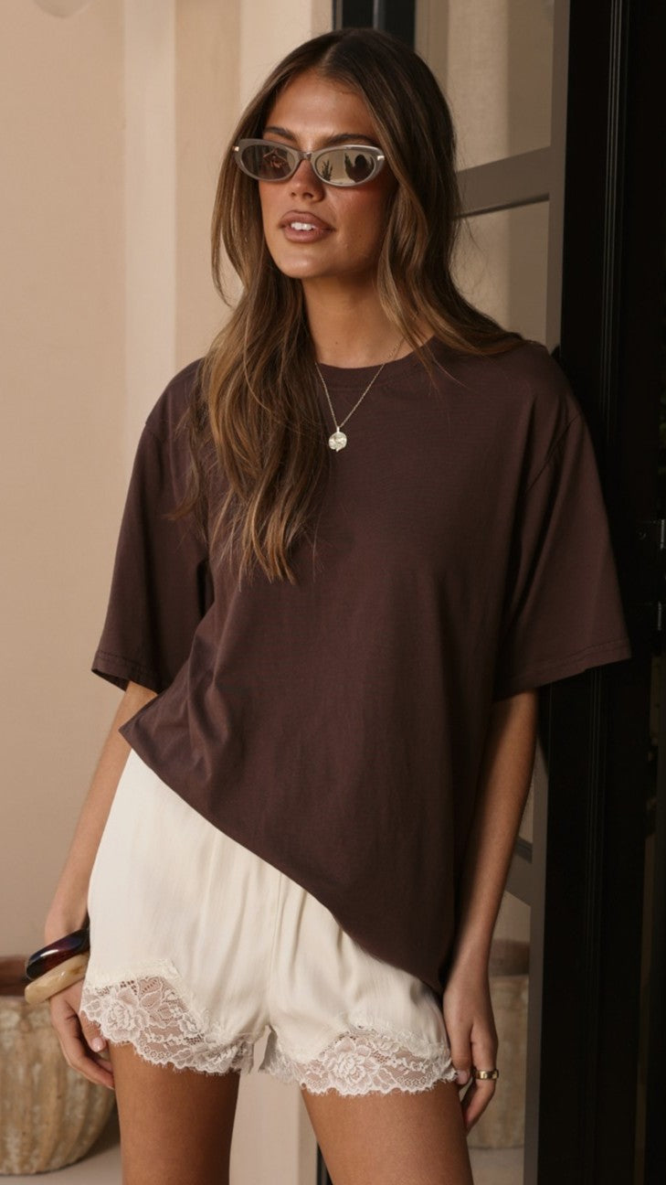Ryker Tee - Chocolate - Billy J