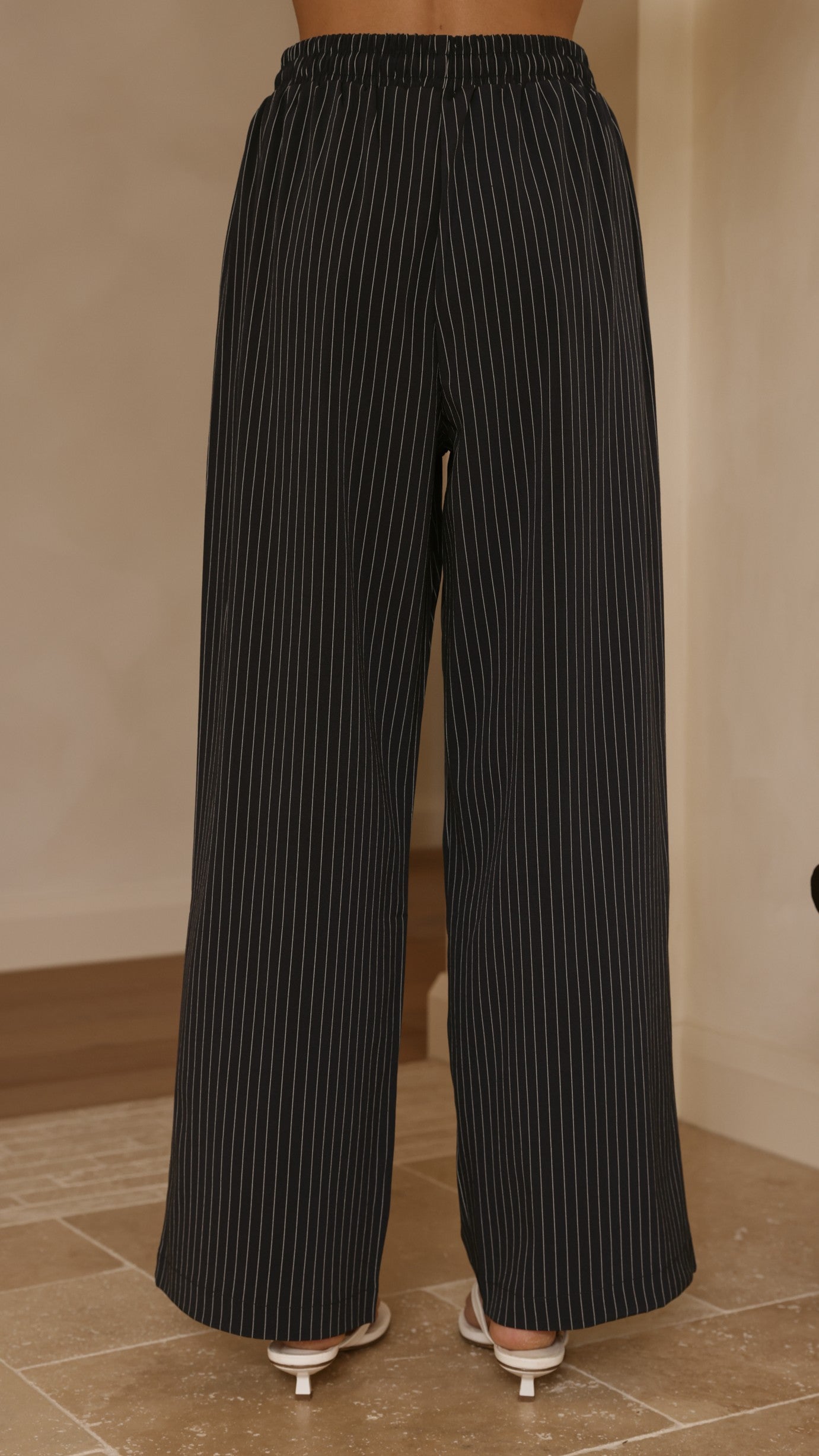Zaila Pants - Navy/White Stripe - Billy J