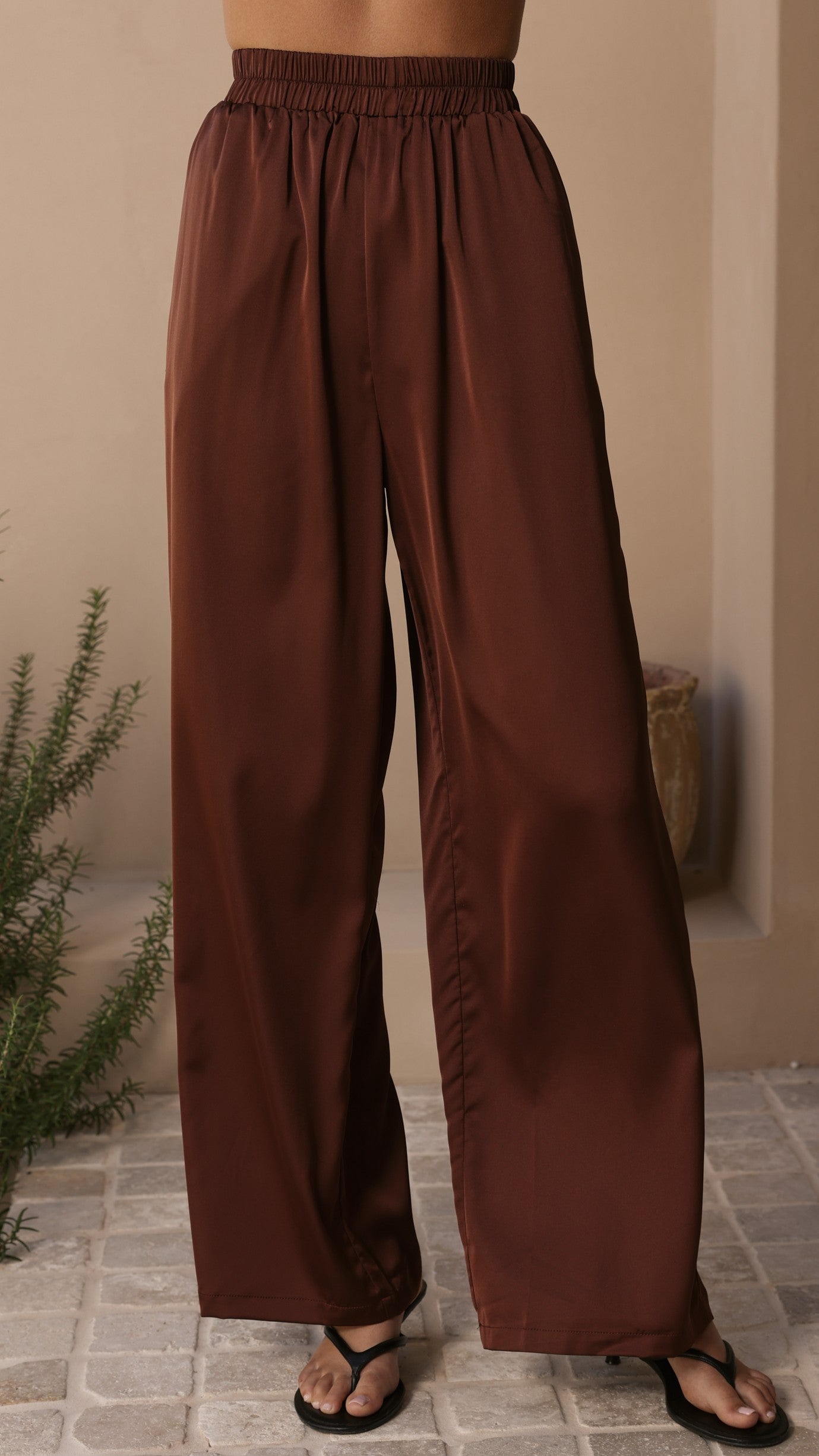 Tova Pants - Chocolate - Billy J