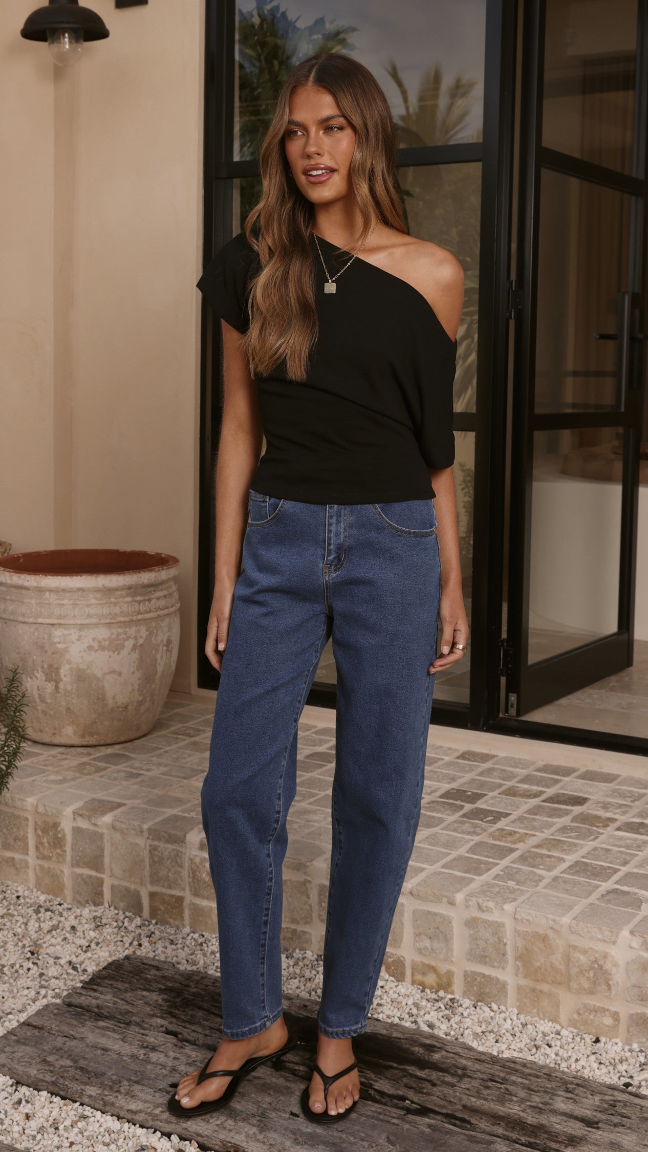 Clove Barrel Jeans - Dark Denim - Billy J