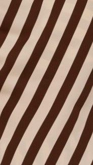 Liana Off Shoulder Top & Pants Set - Brown Stripe - Billy J