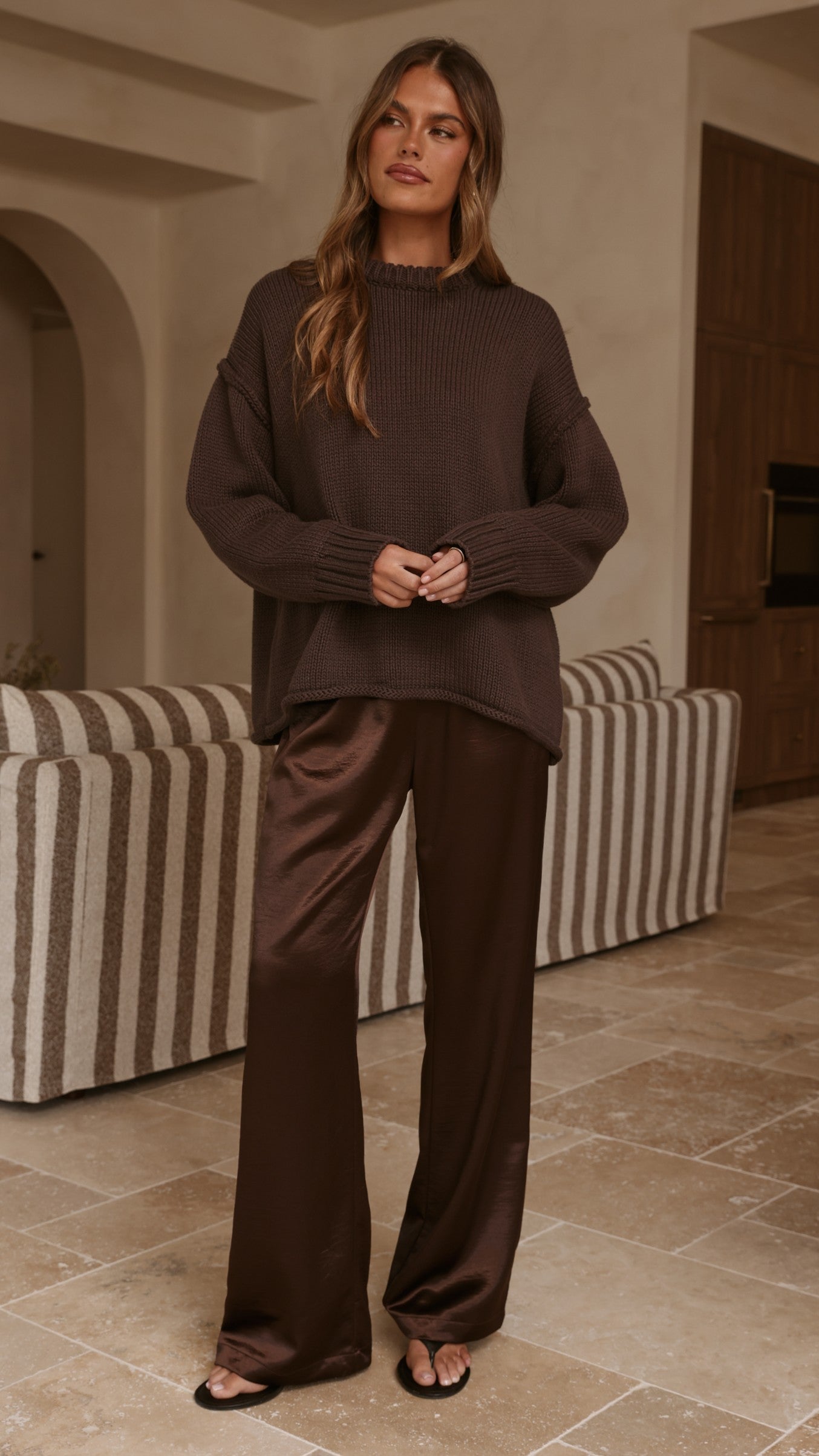 Jase Knit - Chocolate - Billy J