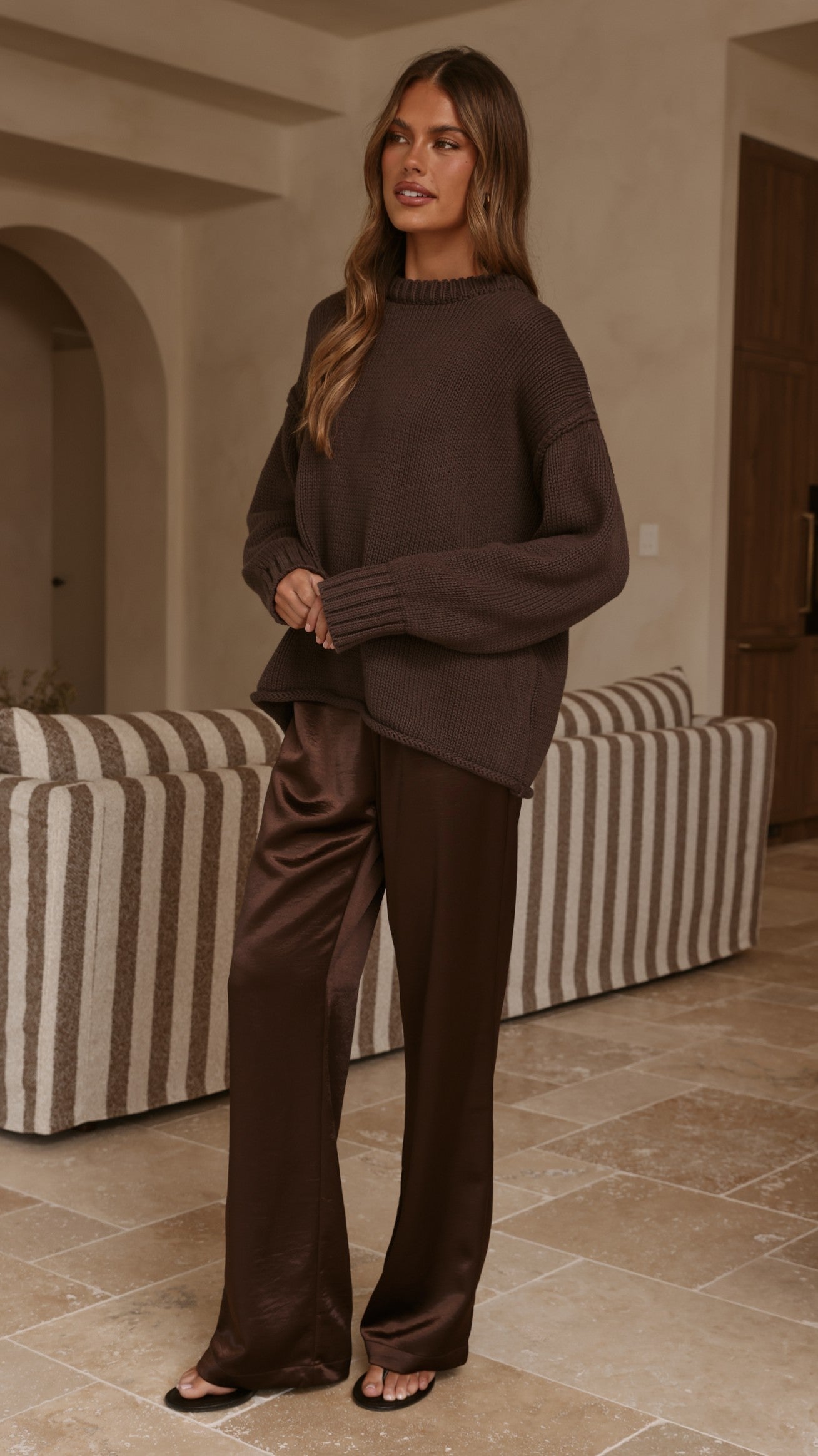 Jase Knit - Chocolate - Billy J