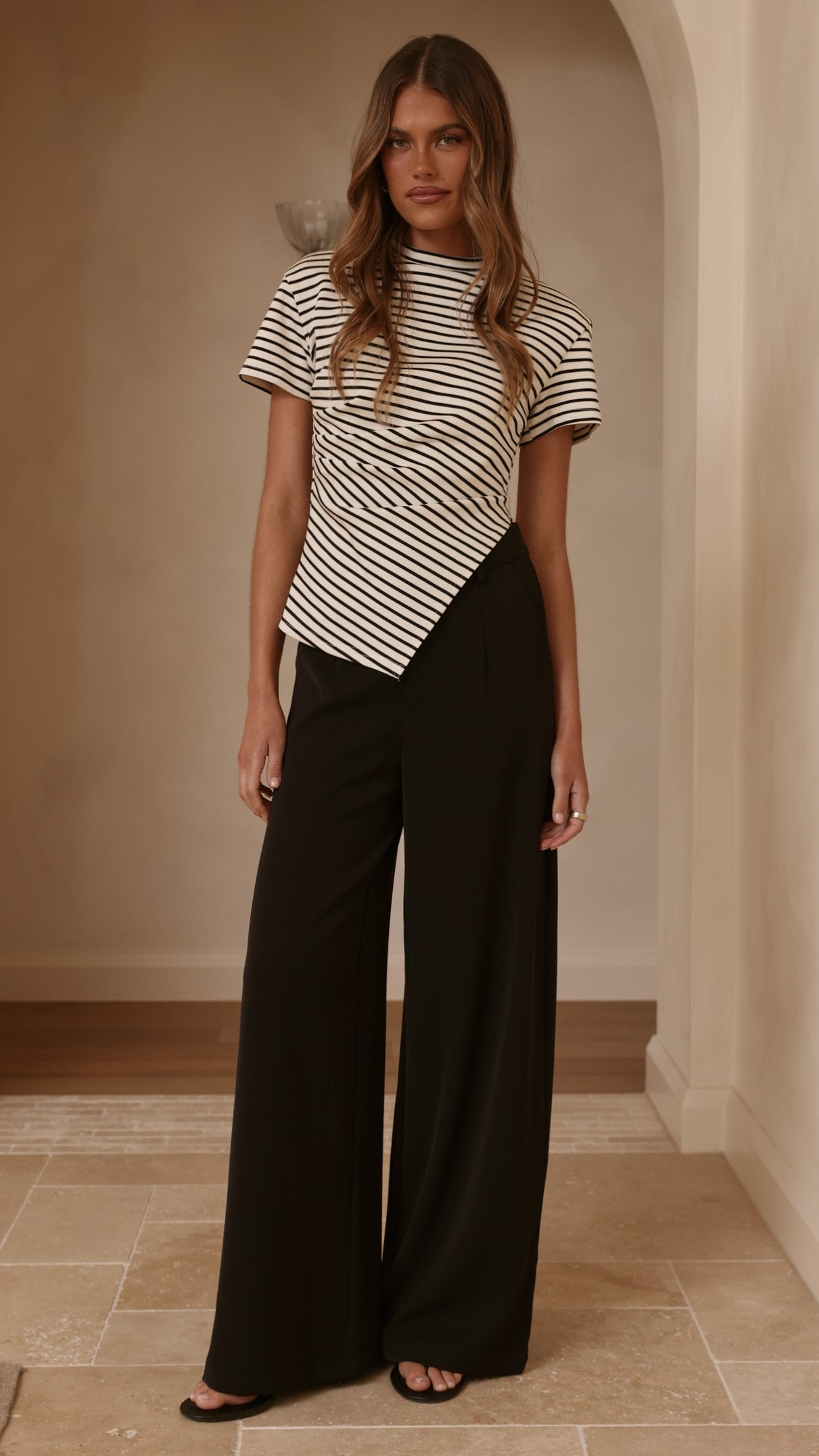 Maeva Tailored Pants - Black - Billy J