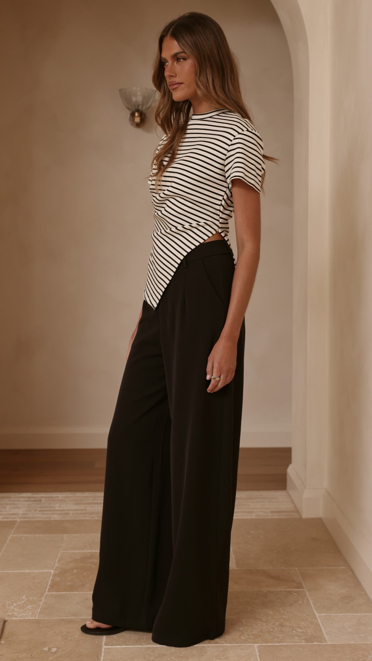 Maeva Tailored Pants - Black - Billy J