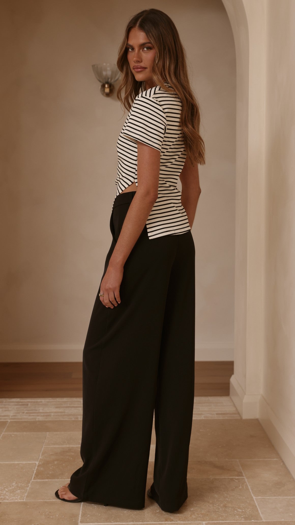 Maeva Tailored Pants - Black - Billy J