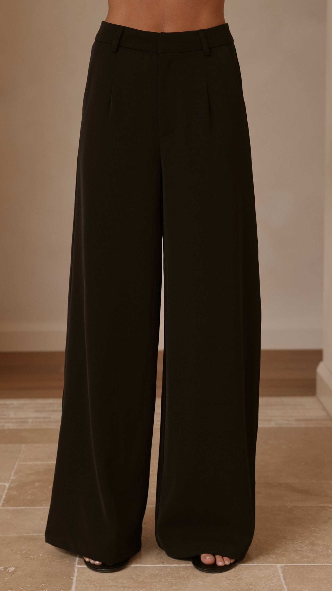 Maeva Tailored Pants - Black - Billy J