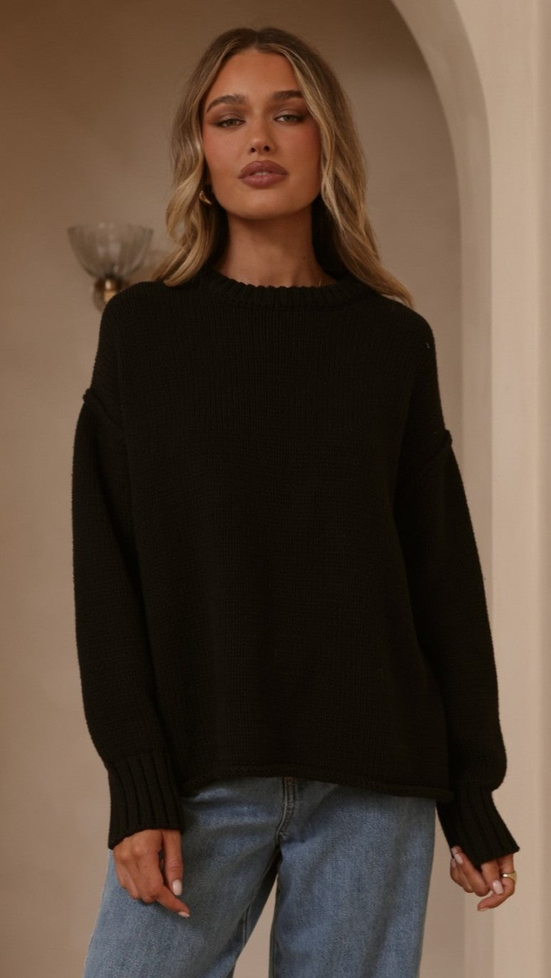 Jase Knit - Black - Billy J