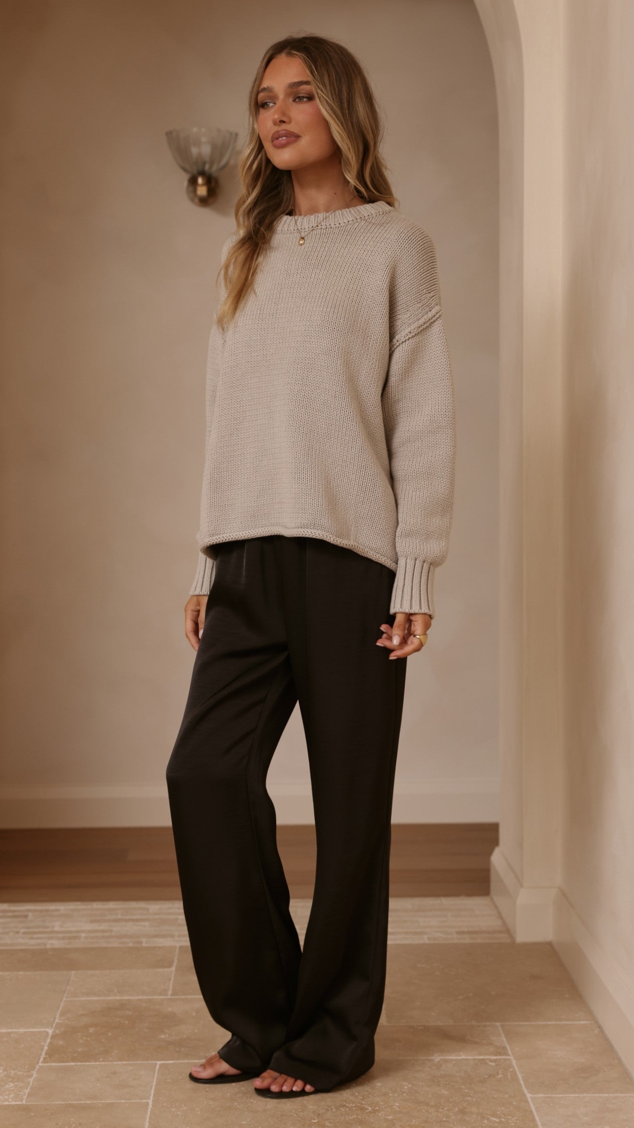 Jase Knit - Grey - Billy J