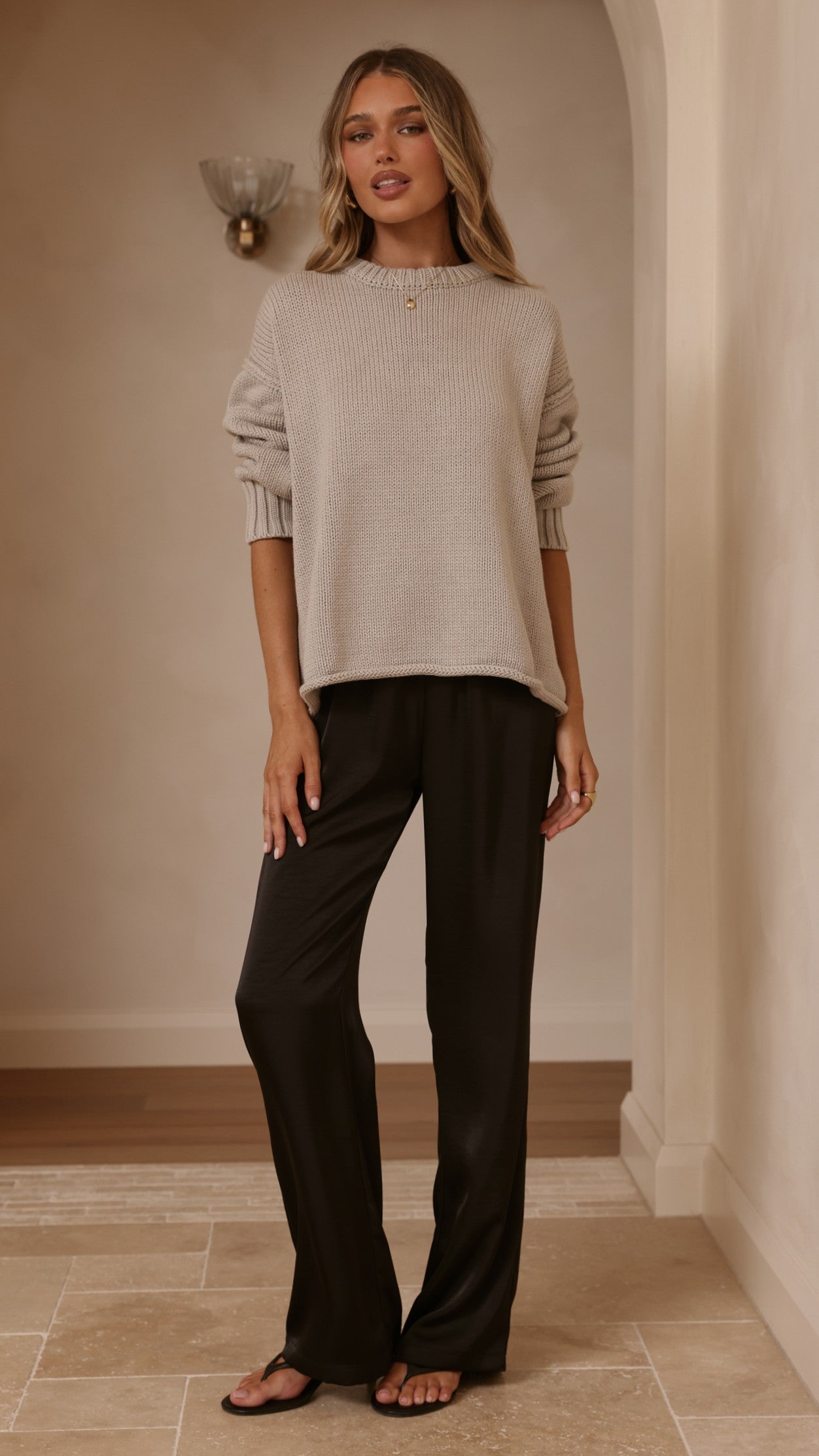 Jase Knit - Grey - Billy J