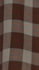 Sanya Maxi Dress - Chocolate Check - Billy J