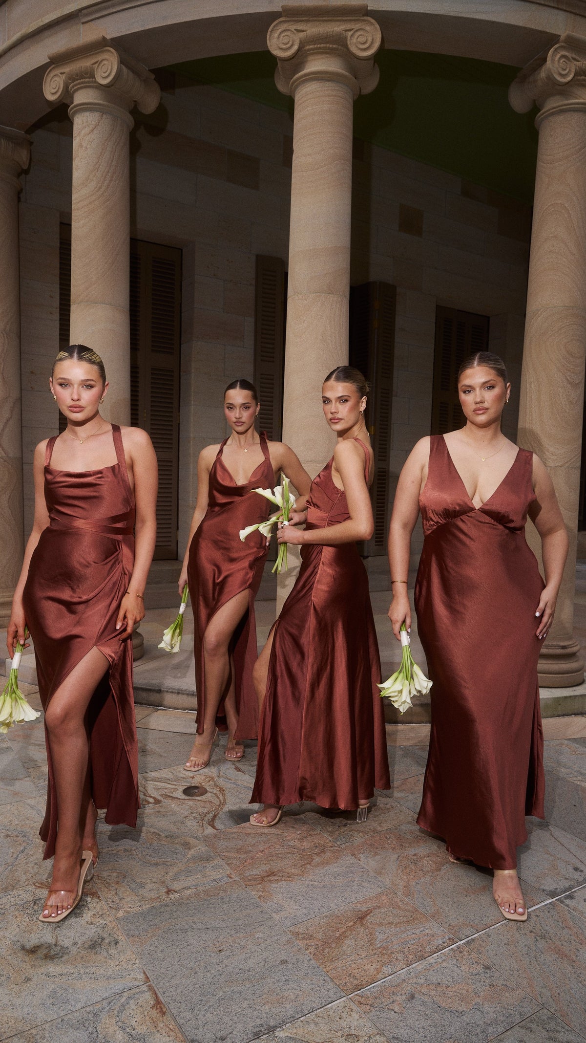 Zendaya Maxi Dress - Rust - Buy Women's Dresses