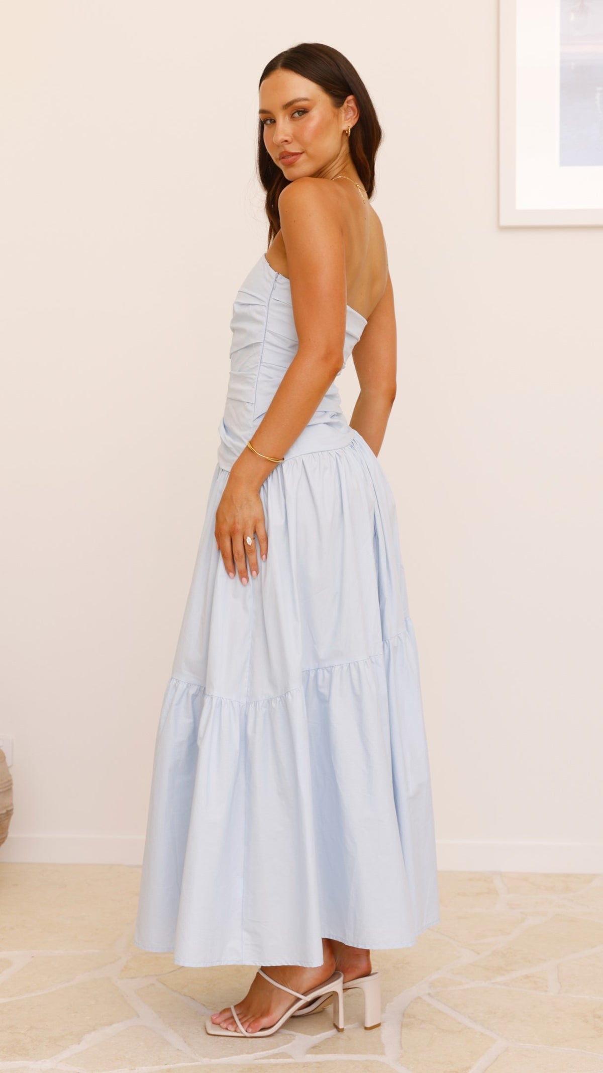 biosphere 586 maxi dress Billy J Women's Lola dress-shoe 26 Gorgeous Denim Dress Trouser Inseam:W24 L32 Solid color