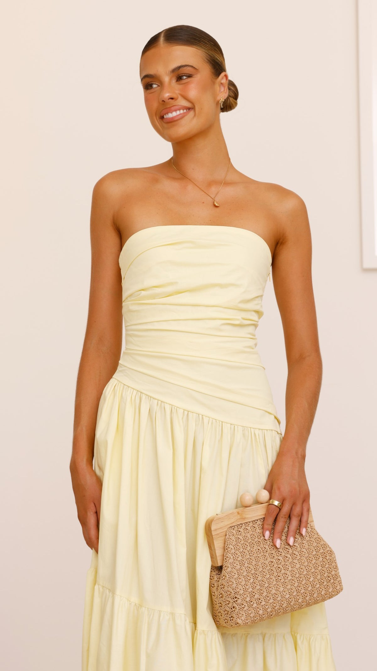 lola maxi dress yellow Summer Wedding Guest Dress | Lola Maxi Dress - Yellow