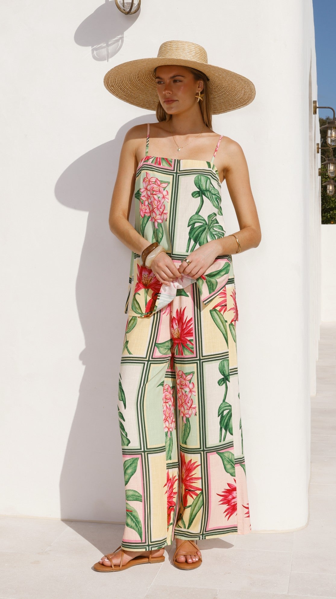 Uma Top - Tropical Bloom - Billy J