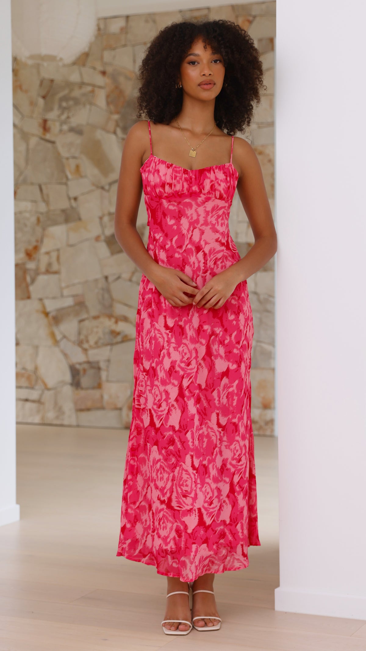 Margie Midi Dress - Pink - Buy Women's Dresses