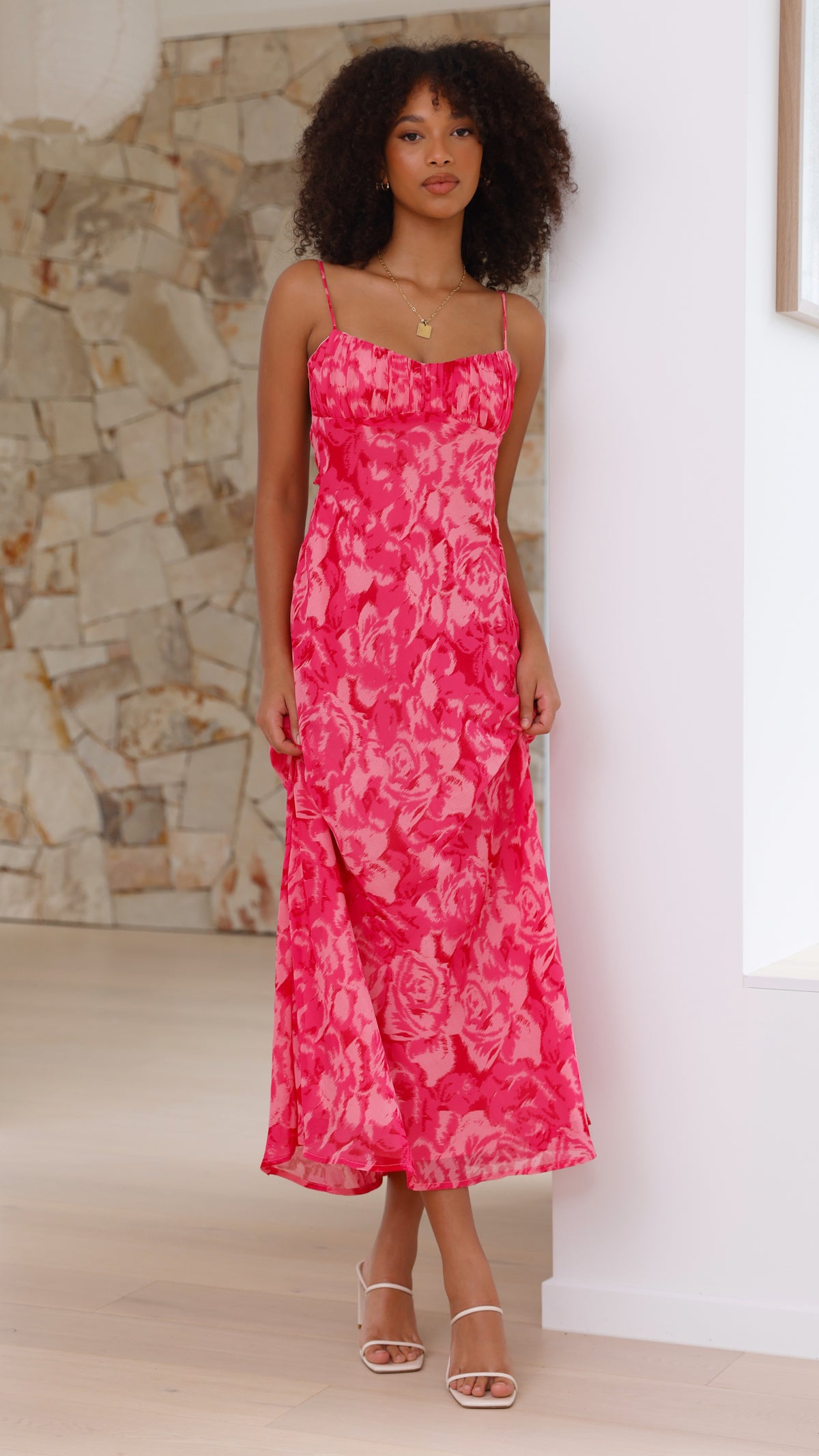 billy j debbie midi dress Margie Midi Dress - Pink - Buy Women's Dresses