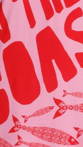 Florrie Tee - Pink/Red Tide - Billy J
