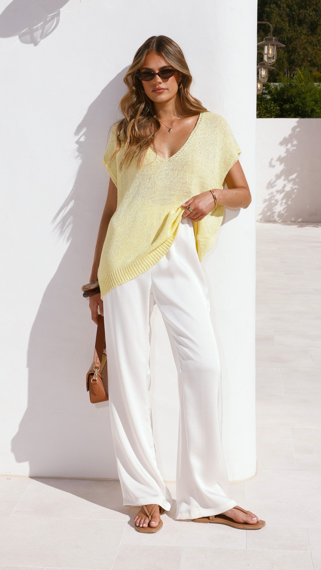 Stelaria Knit Top - Yellow - Billy J