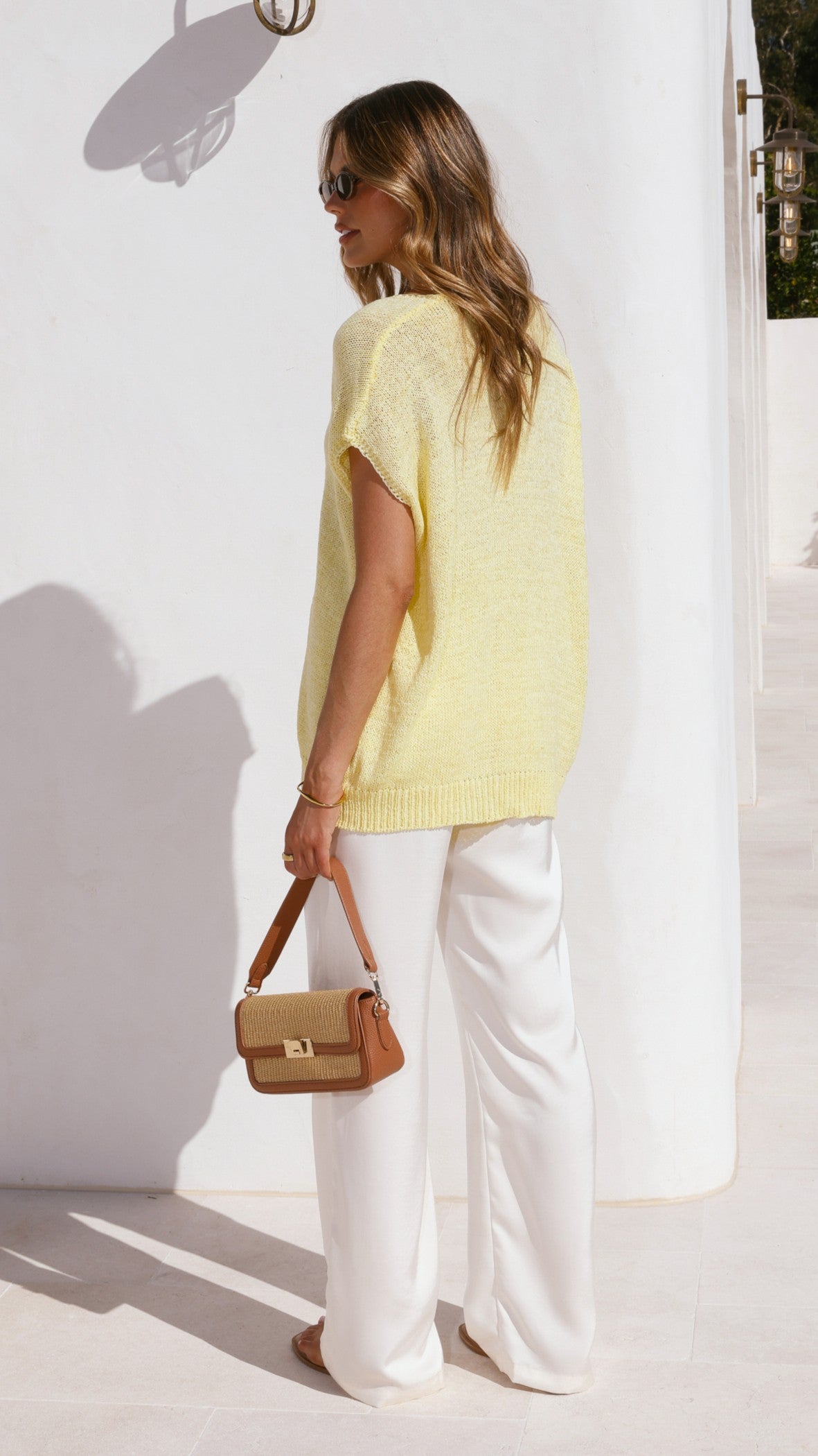 Stelaria Knit Top - Yellow - Billy J