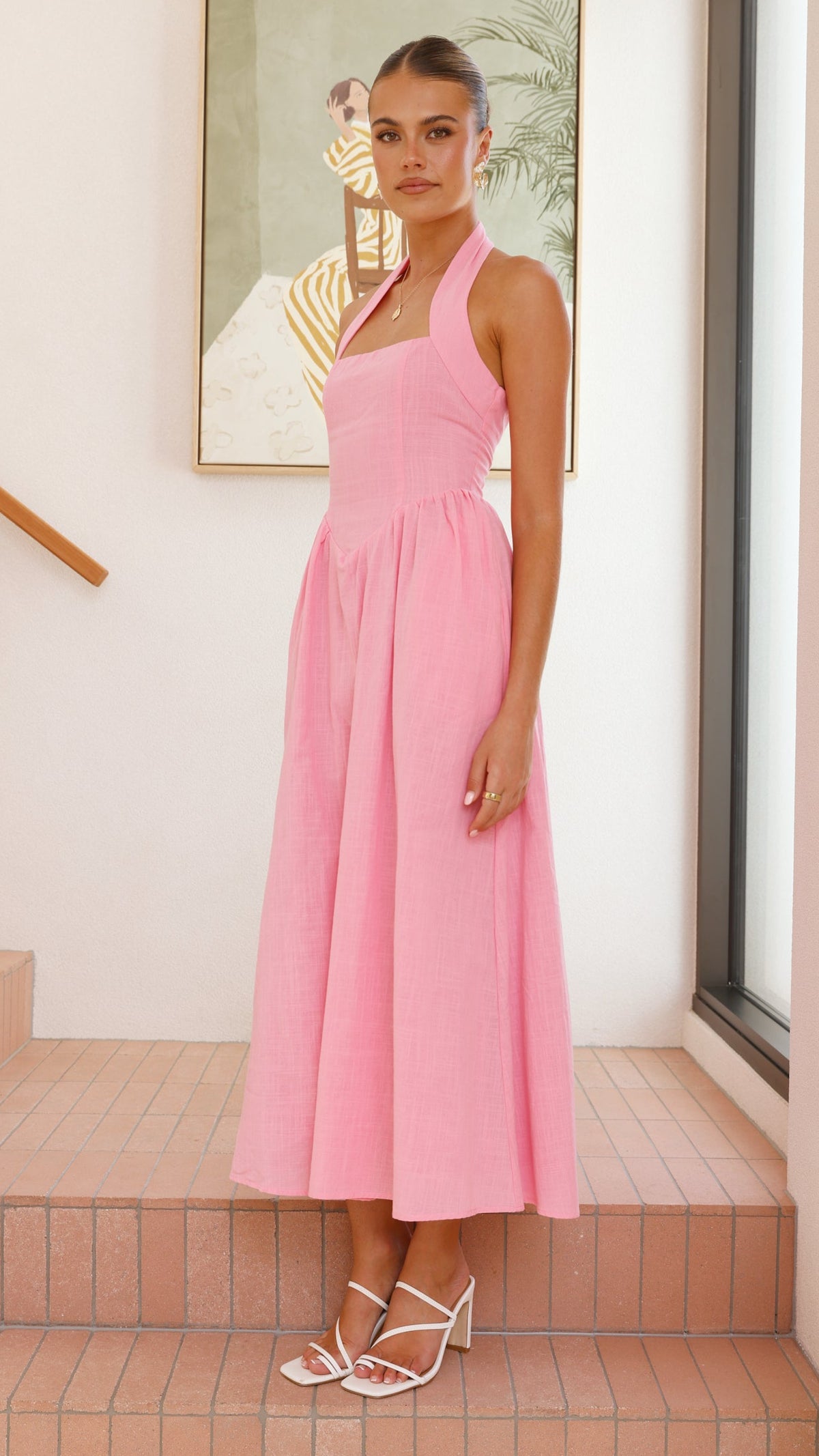 caden maxi dress Lovers and Friends Caden Maxi Dress in Butter Yellow