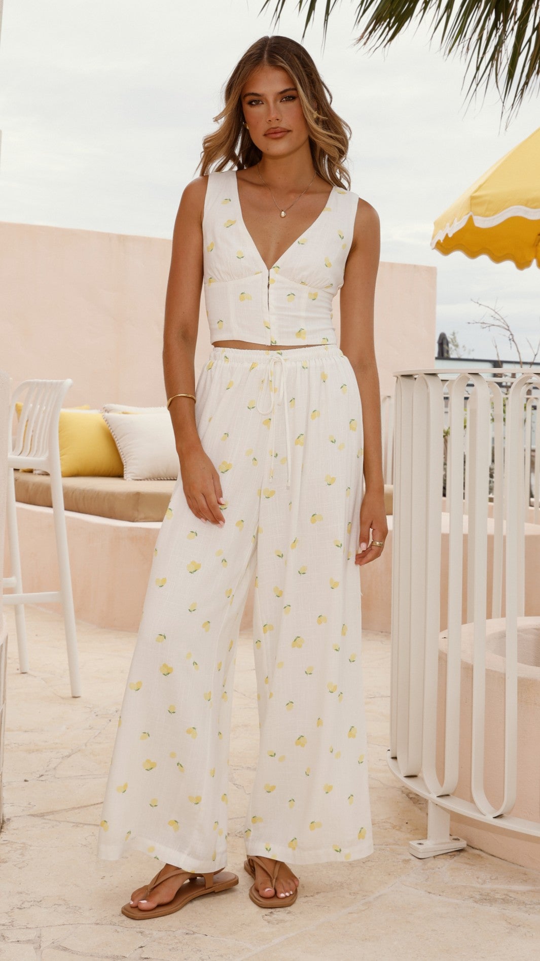 Gigi Pants - Limone - Billy J