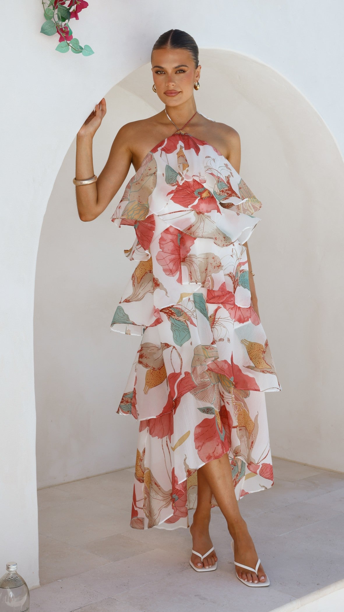 Soho Maxi Dress - Blush Lotus - Billy J
