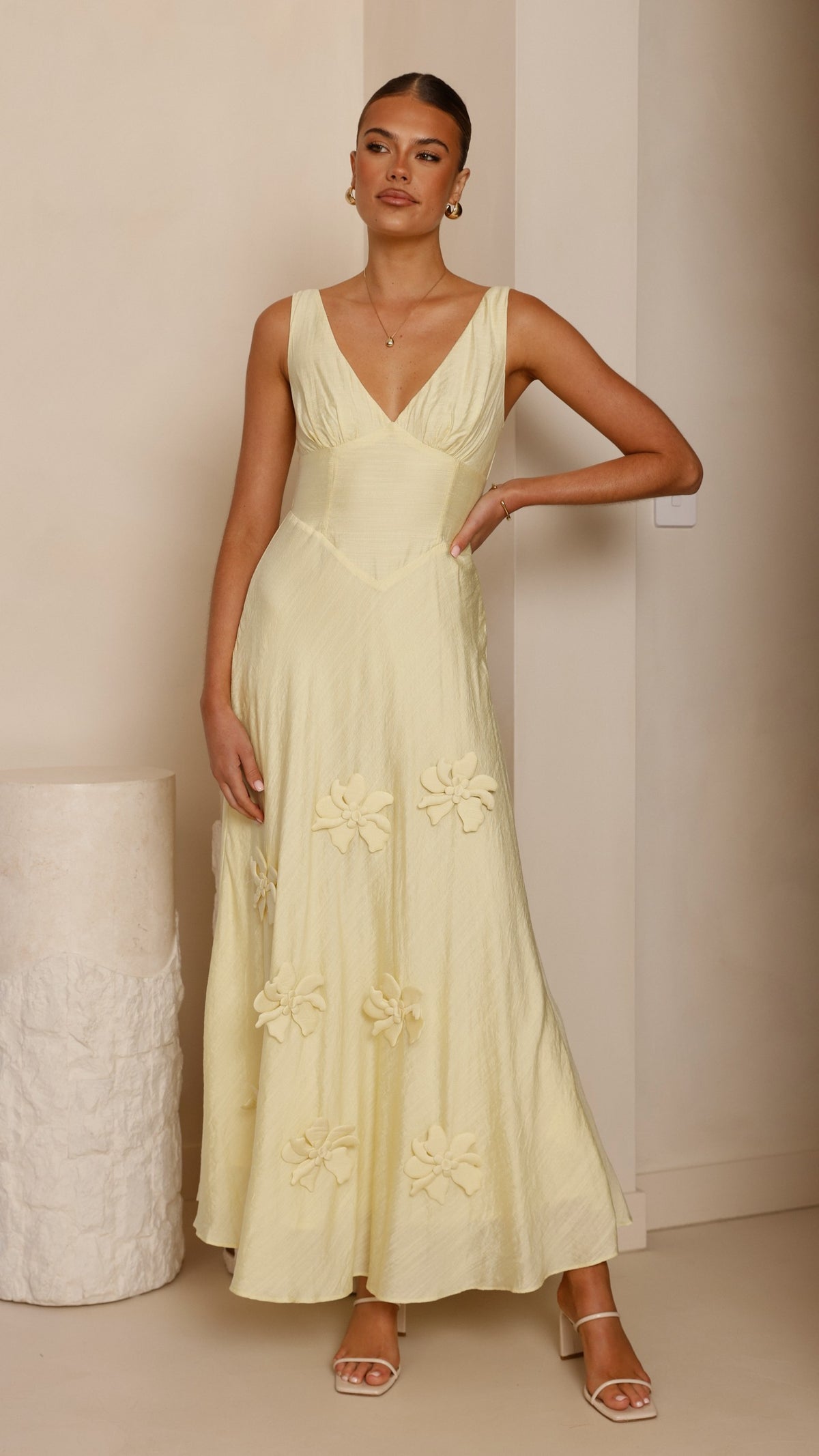 Lavara Maxi Dress - Yellow - Buy Women's Dresses - Billy J Lavara Maxi Dress - Yellow - Buy Women's Dresses - Billy J