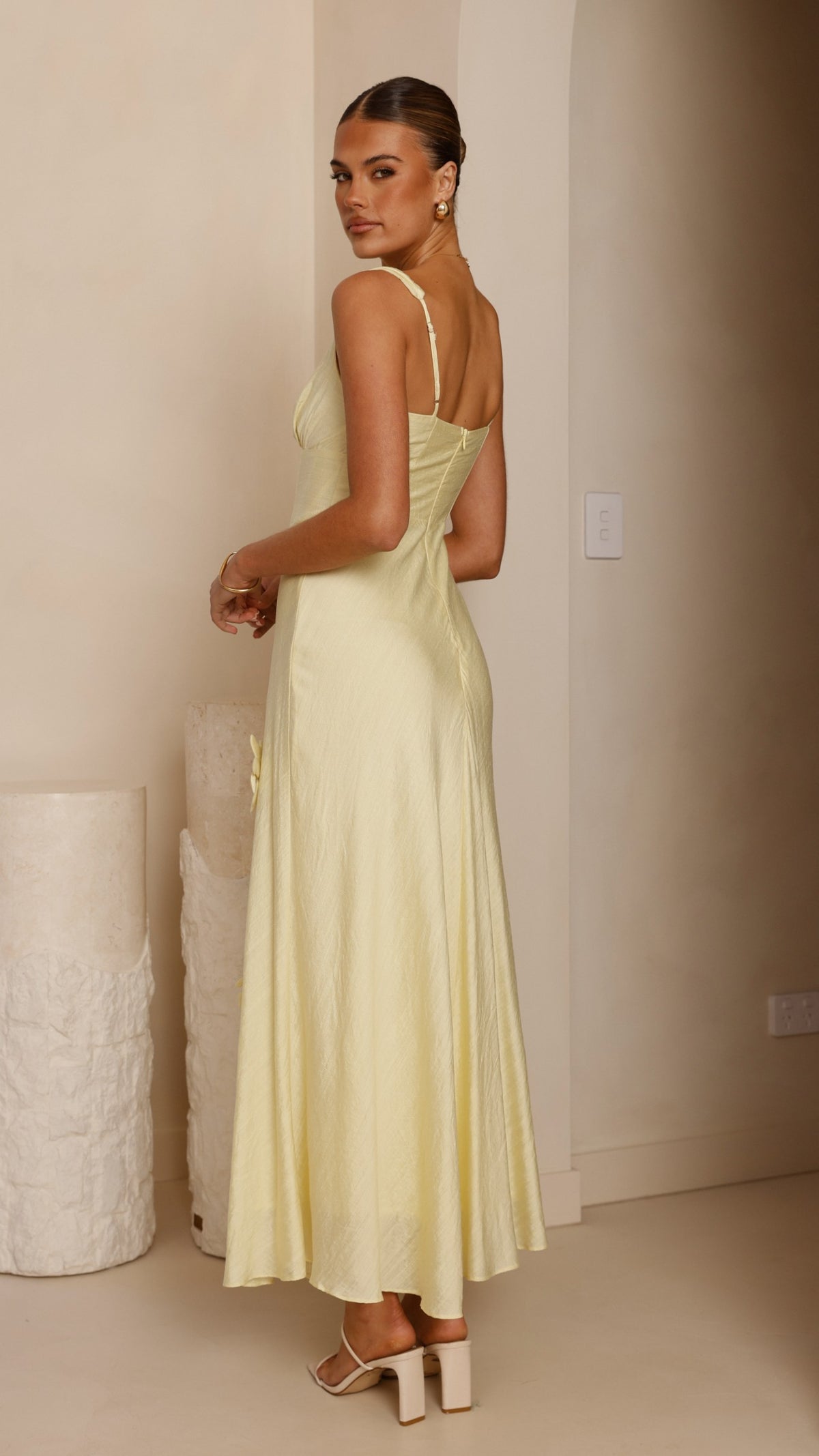billy j yellow bridesmaid dress Billy J main image 1