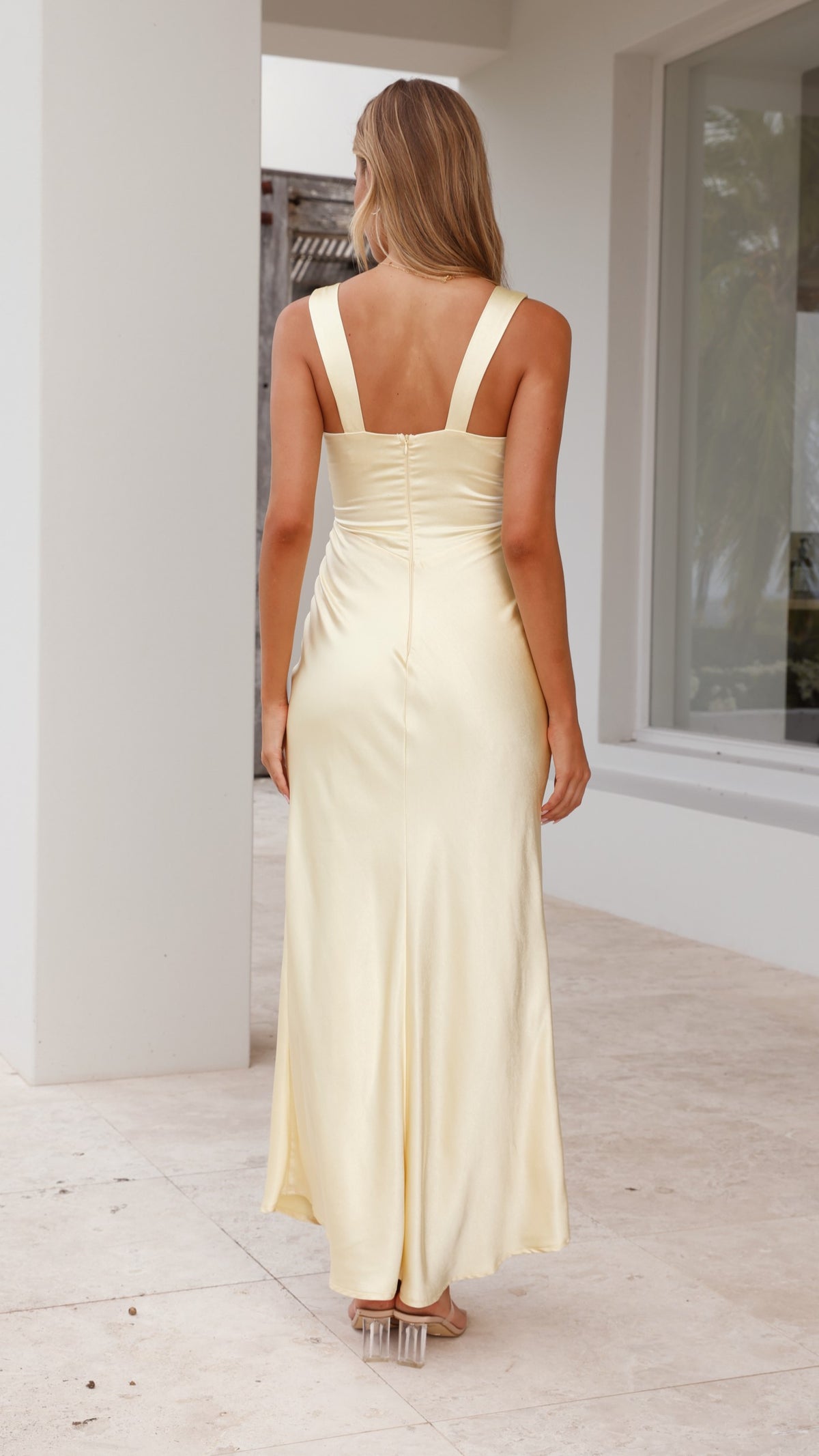billy j sofia maxi dress 4 / Yellow