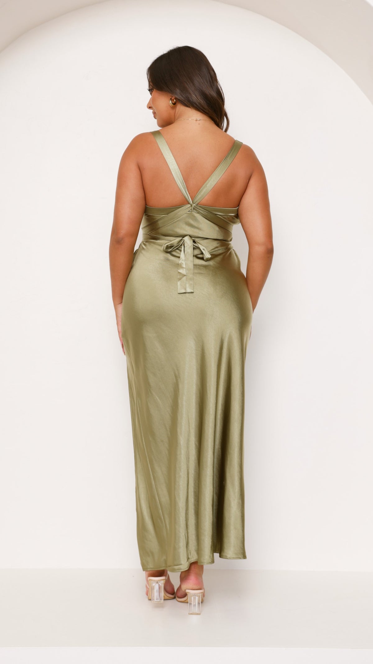 billy j zendaya maxi dress Zendaya Maxi Dress - Olive - Buy Women's Dresses