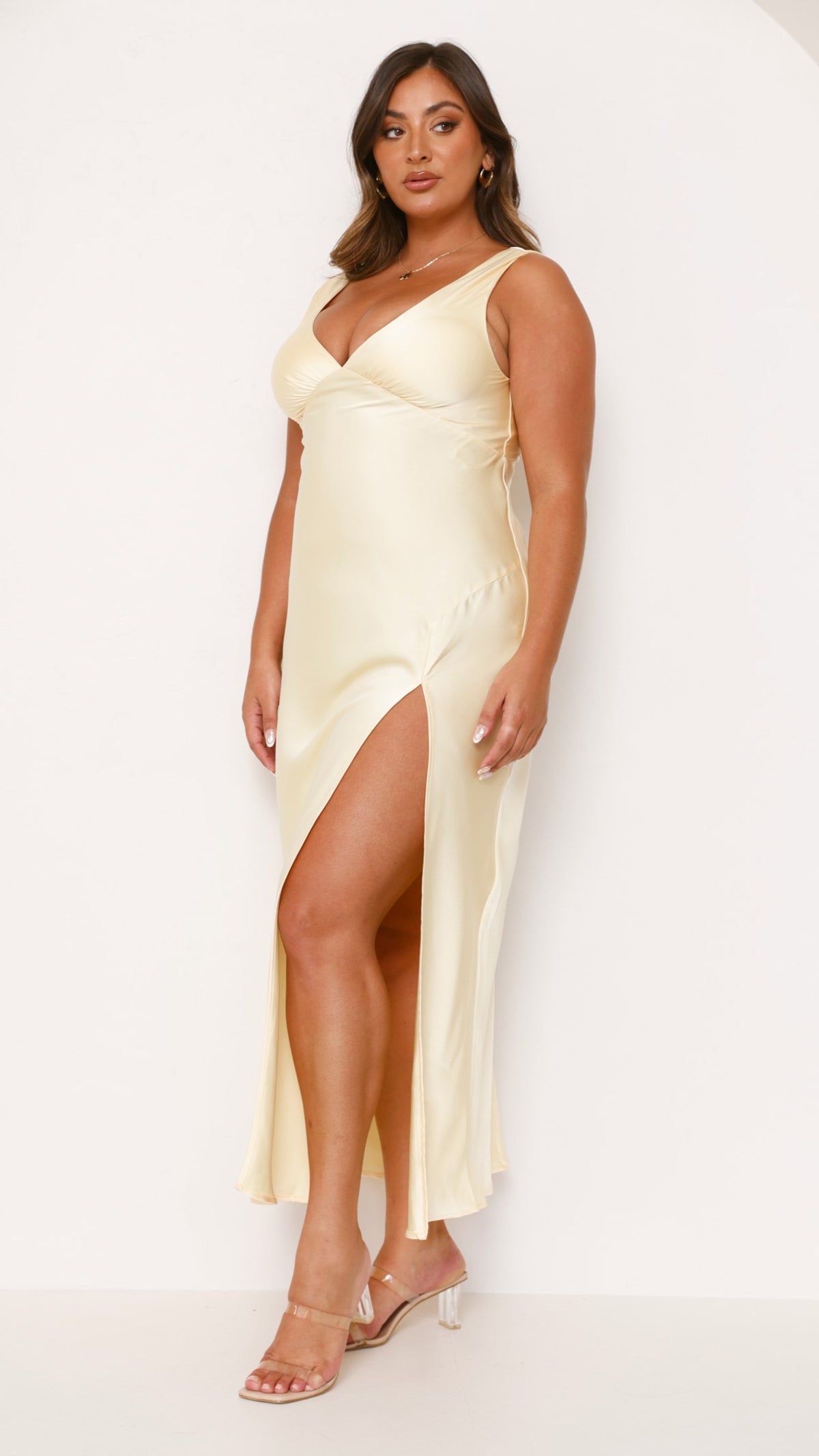 Taylor Maxi Dress - Lemon - Buy Women's Dresses