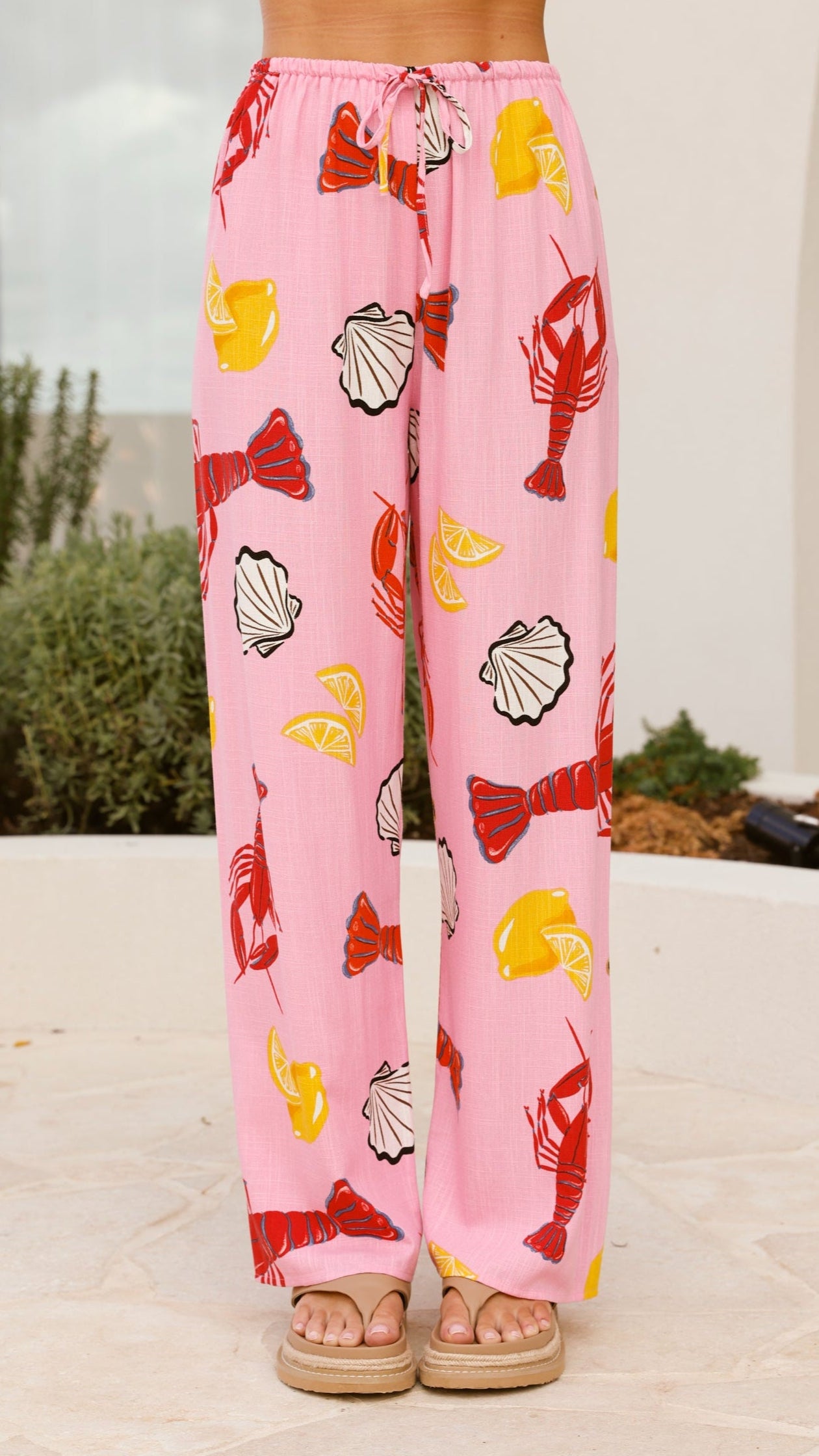 Talira Pants - Shell Lover Print - Billy J