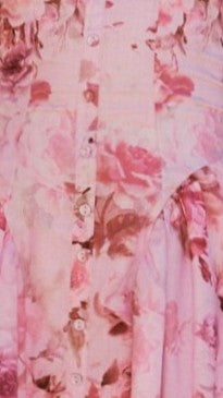 Mabel Mini Dress - Pink Floral - Billy J